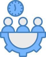 Stakeholder Digital Sketch Object vector
