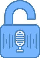 Voice Recognition Ultra Clean Mark vector