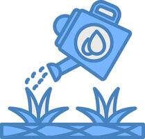 Crop Clear Line Pattern vector