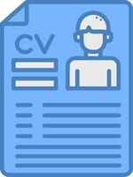 CV Sleek Web Pattern vector