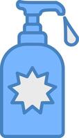Soap Container Clean Shape Mark vector