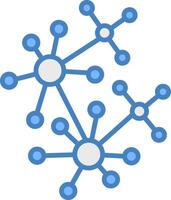 Molecule Fresh Icon Module vector