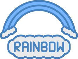 Rainbow Optimized Icon Feature vector