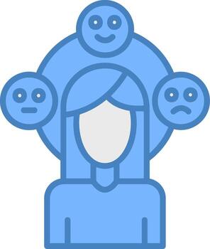 Behavior Responsive Web Emblem vector