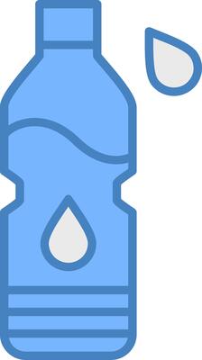 Water Bottle Smooth Web Graphic