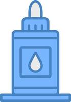 Glue Minimal Grid Form vector