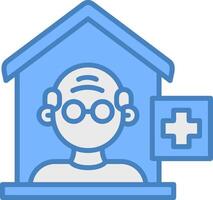 Old House Simple Visual Module vector