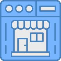 Online Shop Universal Visual Symbol vector