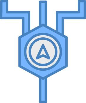 posición ensombrecido cuadrícula elemento vector