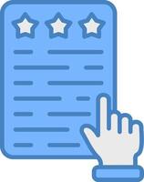 Review Futuristic UI Element vector