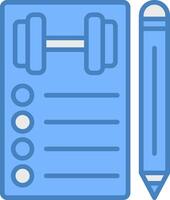 To Do List Solid UX Block vector