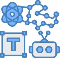 Text Fresh Icon Module vector