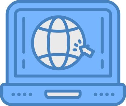 web sencillo visual módulo vector