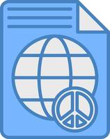 World Grid Modern Visual Asset vector
