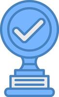 Trophy Cup Simple Visual Module vector