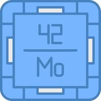 Molybdenum Minimal Grid Form vector