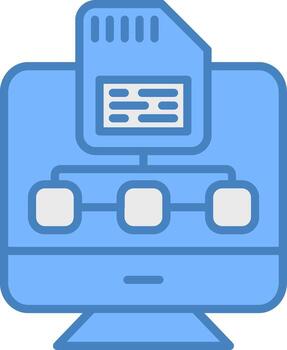 Save File Unified Visual Component vector