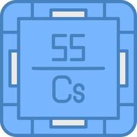 Cesium Bright Color Symbol vector
