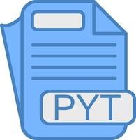 PYT Monotone Visual Mark vector