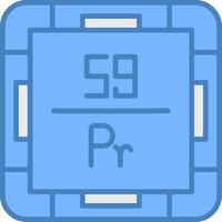 Praseodymium Clean UX Fragment vector