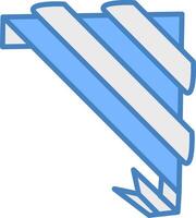 Banner Color Block Symbol vector