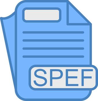 SPEF Streamlined Mark vector