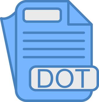 DOT Streamlined Mark vector