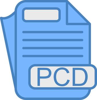 PCD Iconic Grid Pattern vector