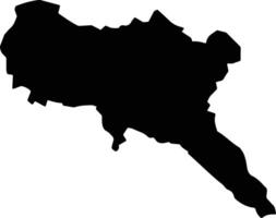Tepetlaoxtoc Mexico silhouette map vector