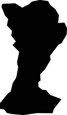 Tonya Turkey silhouette map