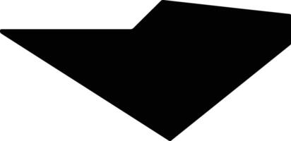 Ujae Marshall Islands silhouette map vector