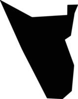 Um Durman Sudan silhouette map vector