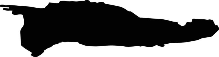 Vadakstes pag Latvia silhouette map vector