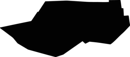 VARIAS Romania silhouette map vector
