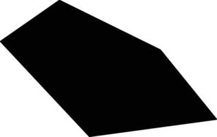 Verkhnodniprovsk Ukraine silhouette map vector