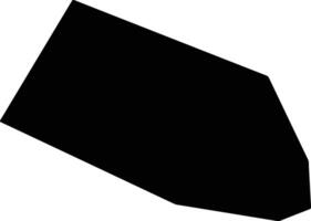 Verkhniy Rohackyk Ukraine silhouette map vector