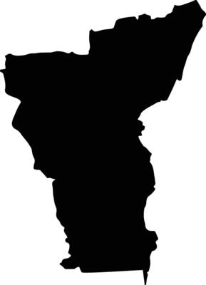 Wadi Ad Dawasir Saudi Arabia silhouette map