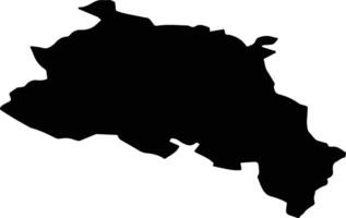 WICKLOW LEA 6 Ireland silhouette map vector