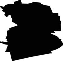 Wijdemeren Netherlands silhouette map vector