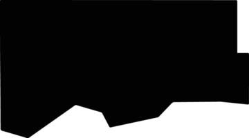 Williams United States silhouette map vector