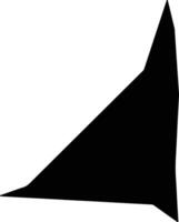 Woleai Micronesia silhouette map vector