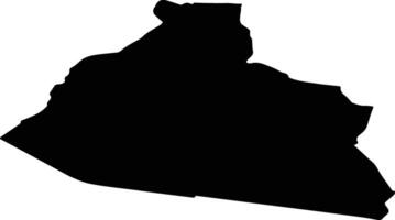 Zaanstad Netherlands silhouette map vector
