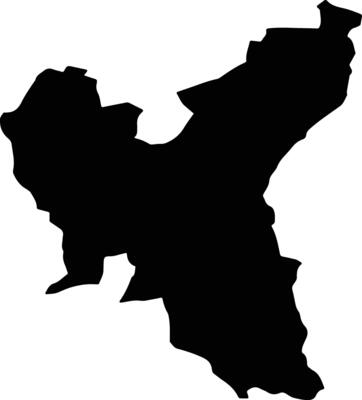 ZAGAR Romania silhouette map
