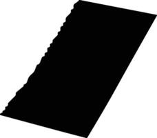 Zandvoort Netherlands silhouette map vector