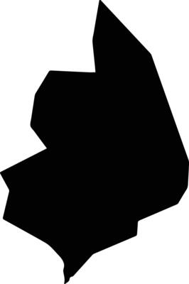 Zarflahn Liberia silhouette map