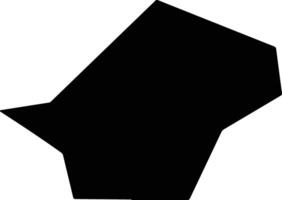 Zavet Bulgaria silhouette map vector