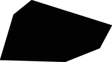 Zhanhuangxian China silhouette map vector