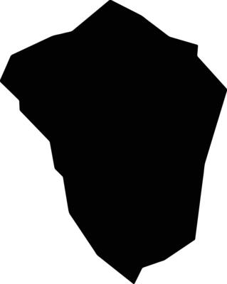 Zing Nigeria silhouette map