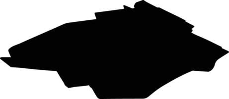 Zoetermeer Netherlands silhouette map vector