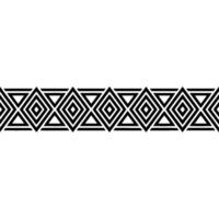 Geometric Border, Art Deco Pattern, Minimalist, Repeating vector
